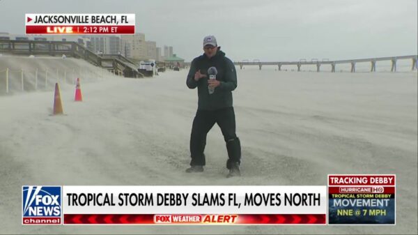 Fox News in Tropical Storm Debby