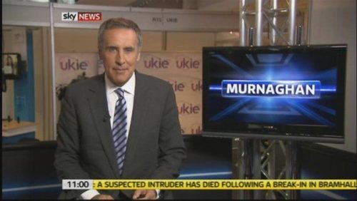 Dermot Murnaghan Images Sky News