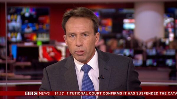 Ben Brown BBC News Presenter 1