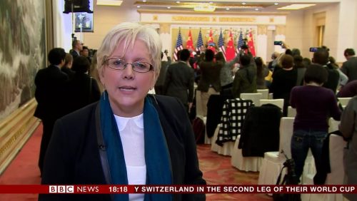 Carrie Gracie BBC News Presenter