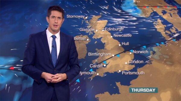 Chris Fawkes BBC Weather Presenter 8