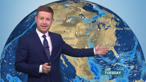 Tomasz Schafernaker BBC Weather Presenter