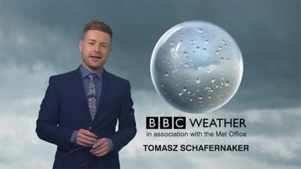 Tomasz Schafernaker BBC Weather Presenter 2
