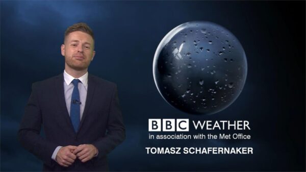 Tomasz Schafernaker BBC Weather Presenter 3