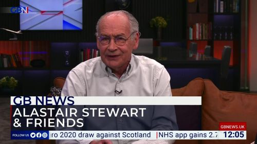 Alastair Stewart GB News Presenter