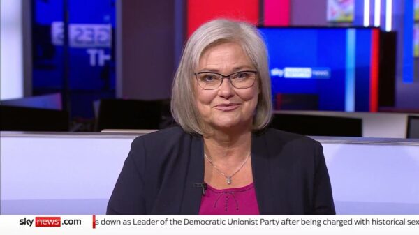 Clare Tomlinson on Sky News