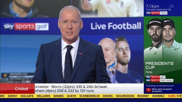 Jim White Sky Sports News 4
