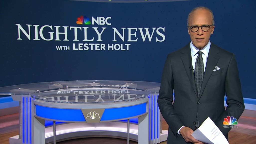 Lester Holt on NBC News 