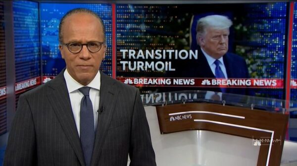 Lester Holt on Nightly News