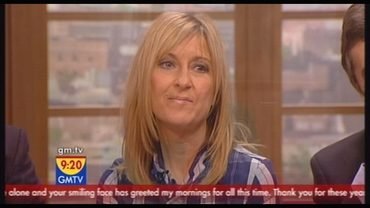 Fiona Phillips last day on GMTV