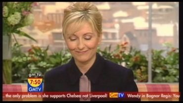 Old Images of Fiona Phillips Last Day GMTV