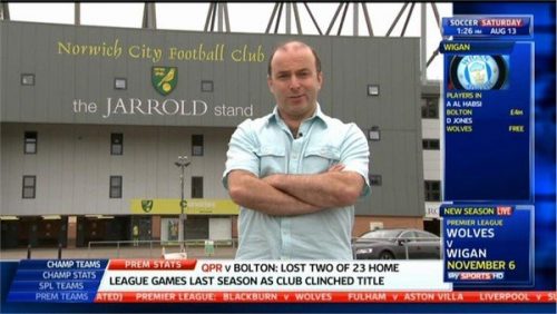 Dickie Davis - Sky Sports Soccer Saturday (2)