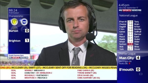 Johnny Phillips Sky Sports Football 1