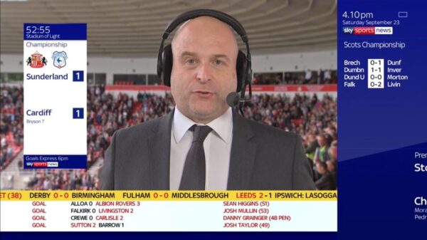 Peter Smith Sky Sports News Reporter 1
