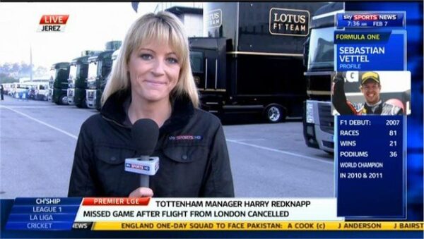 Rachel Brookes Sky Sports F1 5 Rachel Brookes Sky Sports F1 5