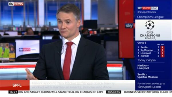 Rob Dorset Sky Sports News Reporter