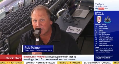Rob Palmer on Sky Sports