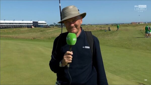 Tim Barter Sky Sports Golf Reporter 3