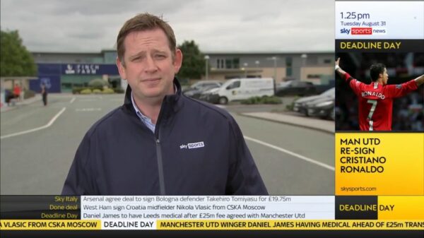 Vinny OConnor Sky Sports 1