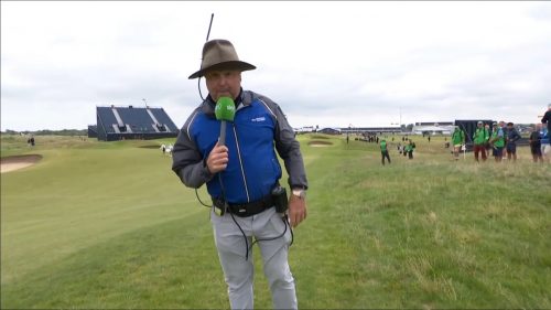 Wayne Riley Sky Sports Golf Reporter