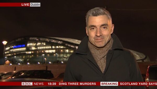 Joe Wilson BBC Sport Reporter 1