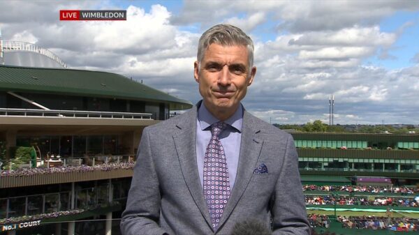 Joe Wilson on BBC News 1
