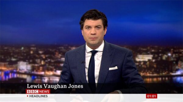 Lewis Vaughan Jones on BBC World News 2