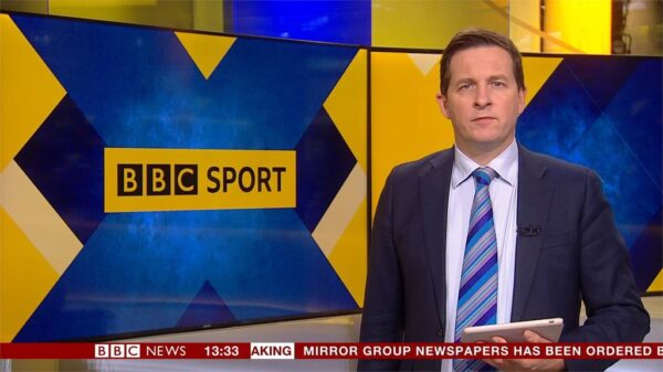 Olly Foster BBC Sport Presenter 10