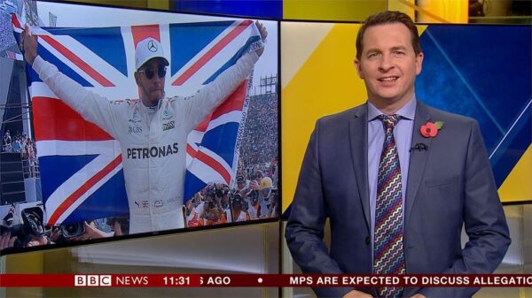 Olly Foster BBC Sport Presenter 2