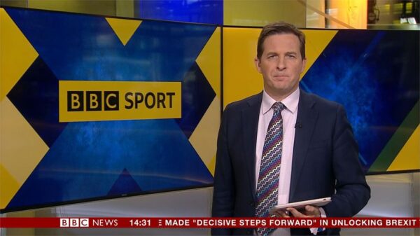 Olly Foster BBC Sport Presenter 6