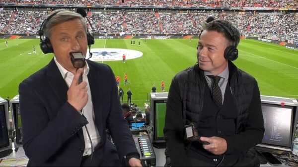 Steve Bower Channel 4 Football Commentator 2