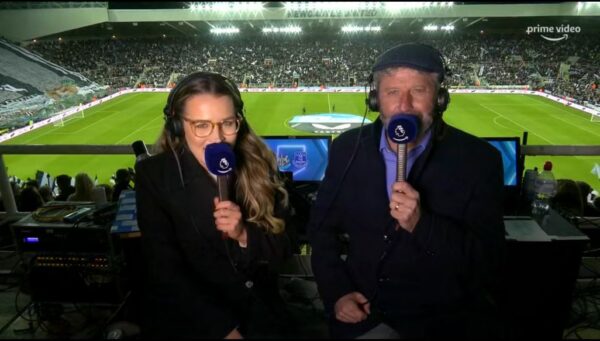 Pien Meulensteen and Andy Townsend on Amazon Prime