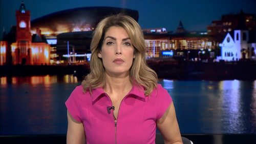 Andrea Byrne on ITV Wales at Six