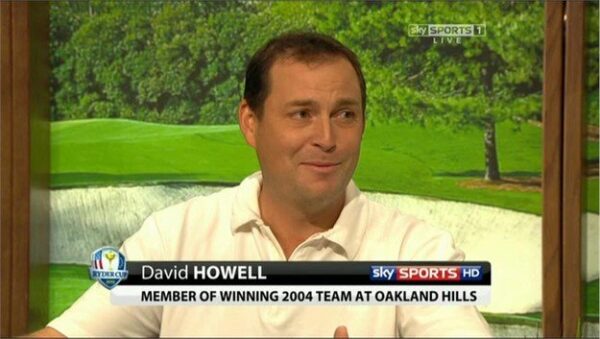 David Howell Sky Sports Golf