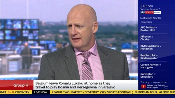 Iain Dowie Sky Sports Football 4