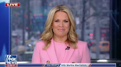 Martha MacCallum on Fox News Channel