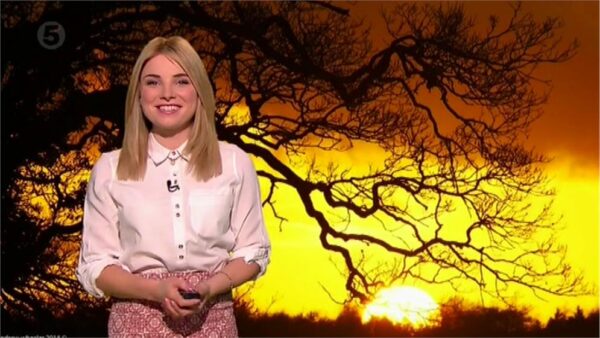 Sian Welby 5 News Weather Presenter 1 1