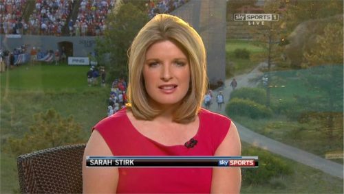 Sarah Stirk Sky Sports Golf