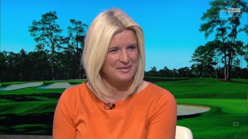 Sarah Stirk Sky Sports Golf Presenter