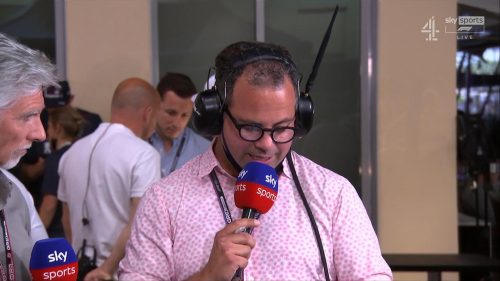 Ted Kravitz Sky Sports F Pitlane Reporter
