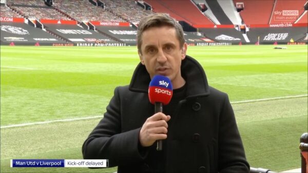 Gary Neville Sky Sports Gary Neville Sky Sports