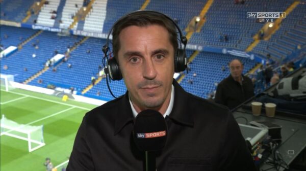 Gary Neville Sky Sports Football Commentator 14 Gary Neville Sky Sports Football Commentator 14