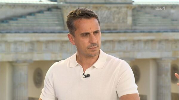 Gary Neville at Euro 2024