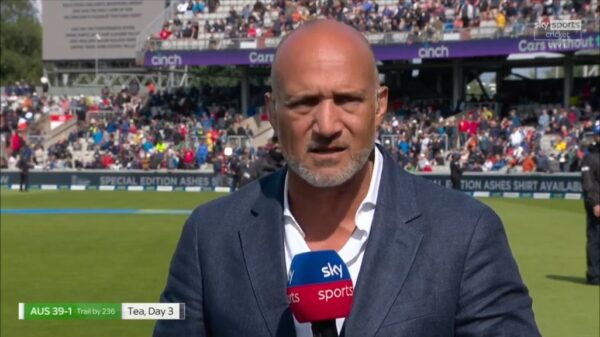Mark Butcher Sky Sports Ashes 1