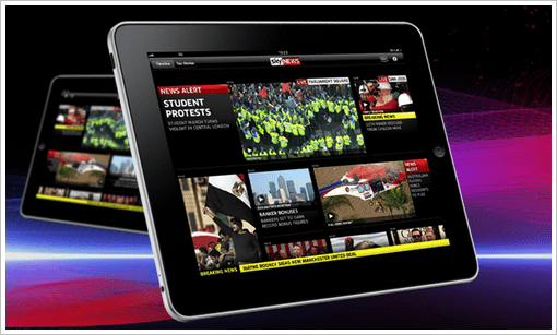 Sky News For Ipad Changes