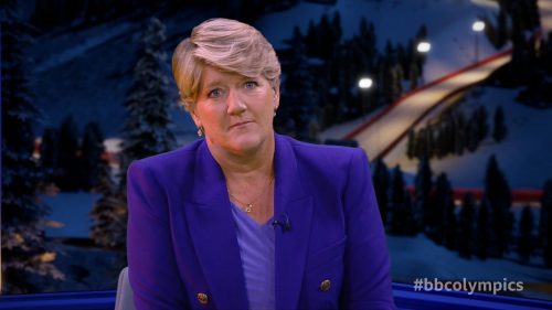 Clare Balding - BBC Winter Olympics 2022 (2)