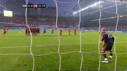 Martin Tyler calls a non goal     