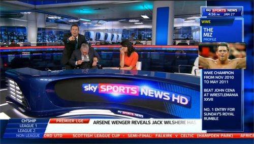 Sky Spts News Evening Report     