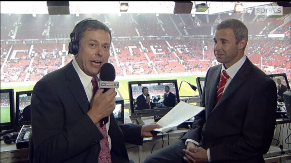 Bill Arthur Sky Sports Rugby Commentator 1