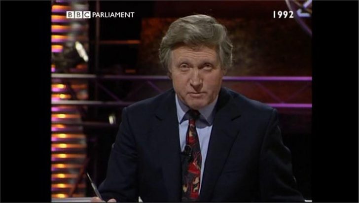 Images of David Dimbleby (Election ’92)